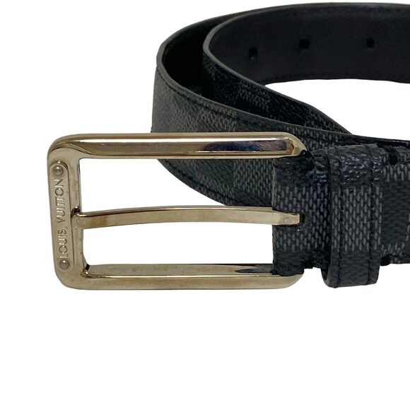 LOUIS VUITTON Santure Force Damier Graphite Damier Graphite Belt 304-072725 - Picture 3 of 8